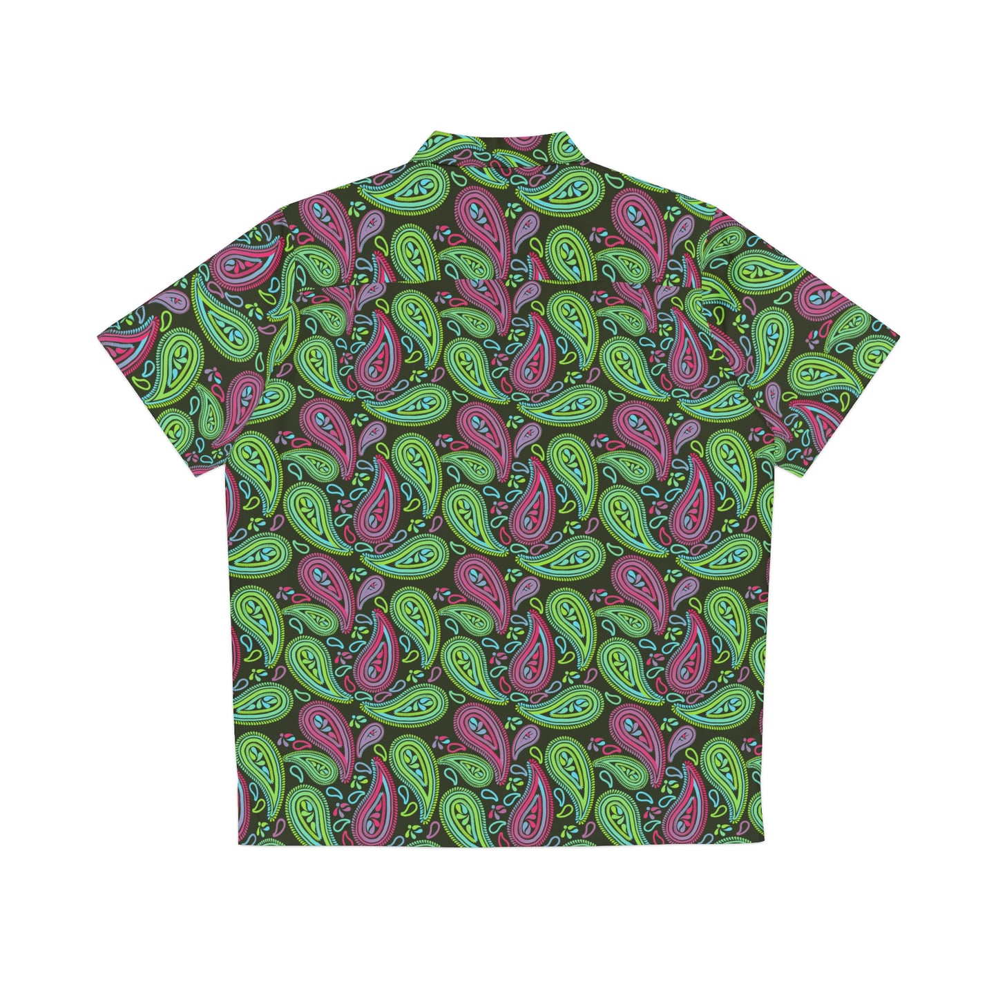 Paisley Monokai Men's Hawaiian Shirt