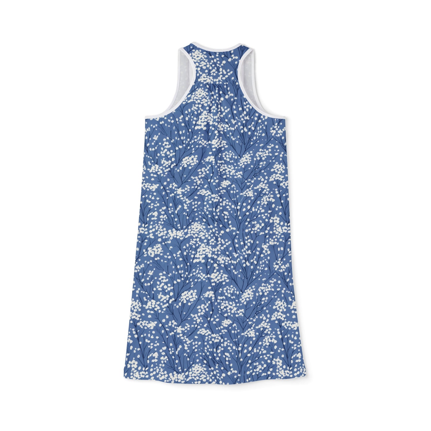 Baby's Breathe Baby Blue Women's Racerback Dress
