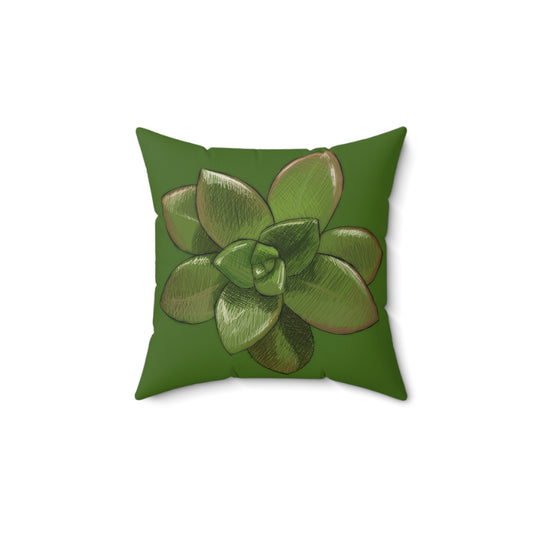 Succulent Pillow - Spun Polyester Square Pillow