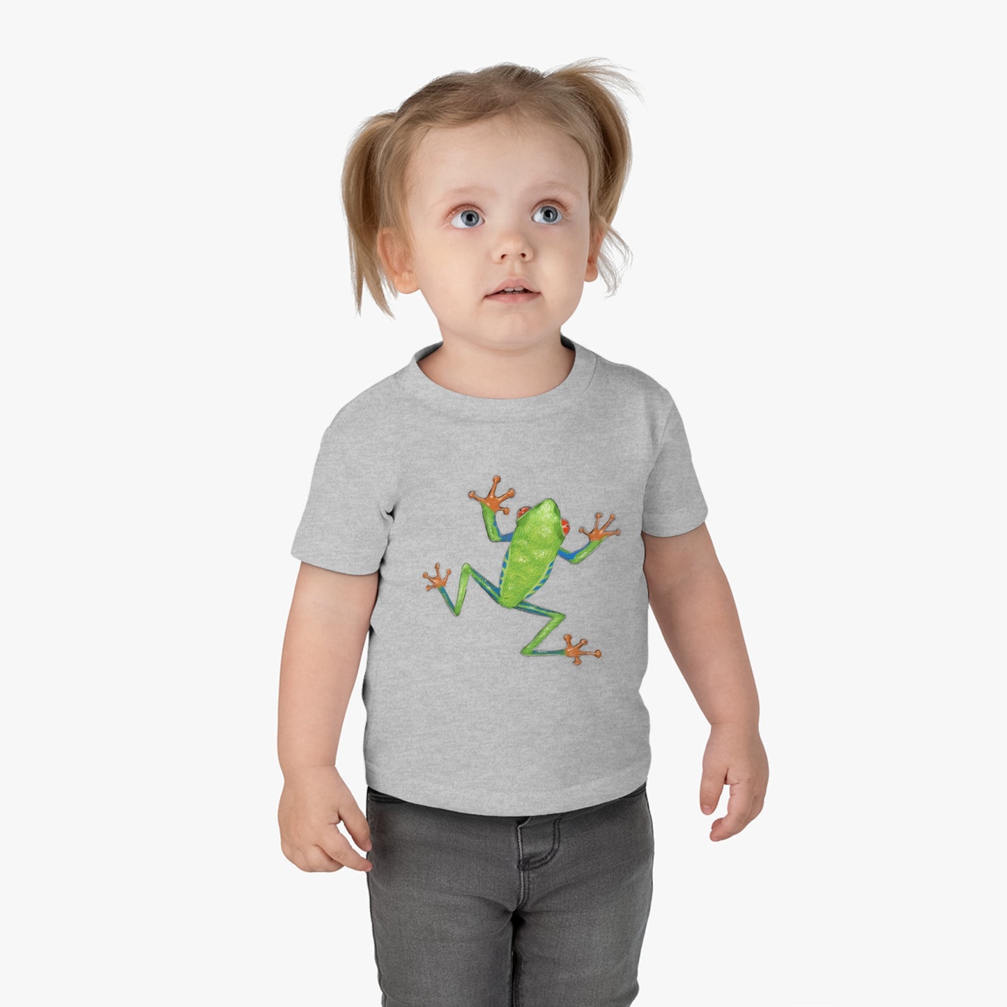 Red Eye Tree Frog Infant Cotton Jersey Tee