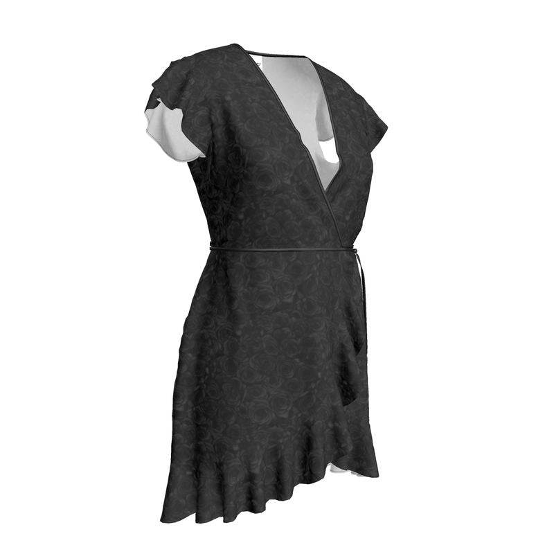 Black Rose Tea Dress