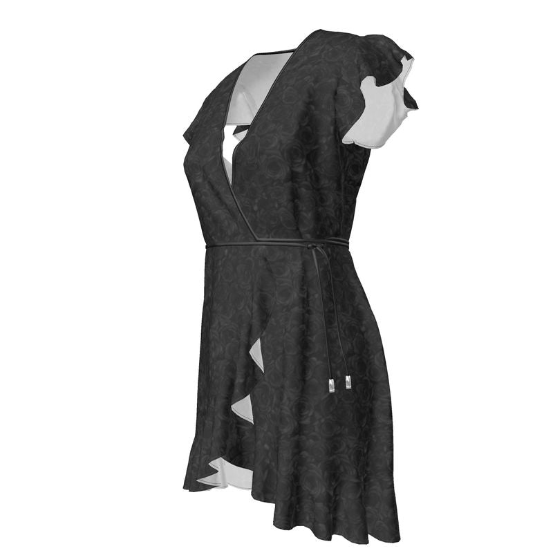 Black Rose Tea Dress