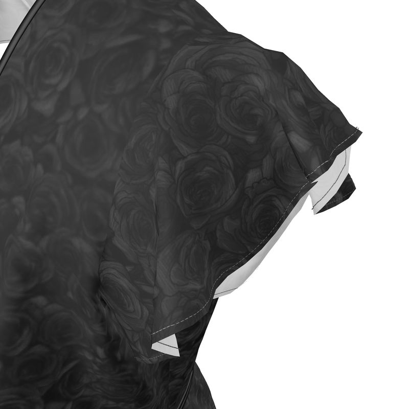 Black Rose Tea Dress
