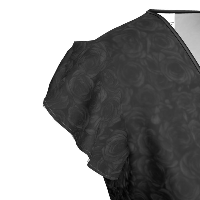 Black Rose Tea Dress