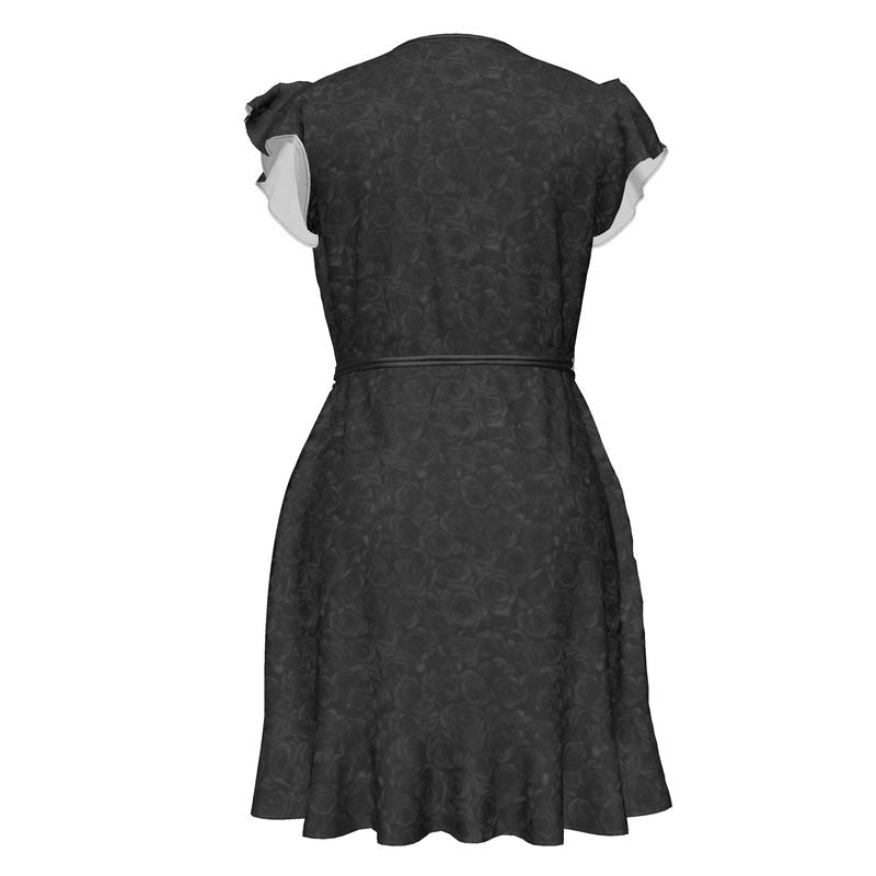 Black Rose Tea Dress