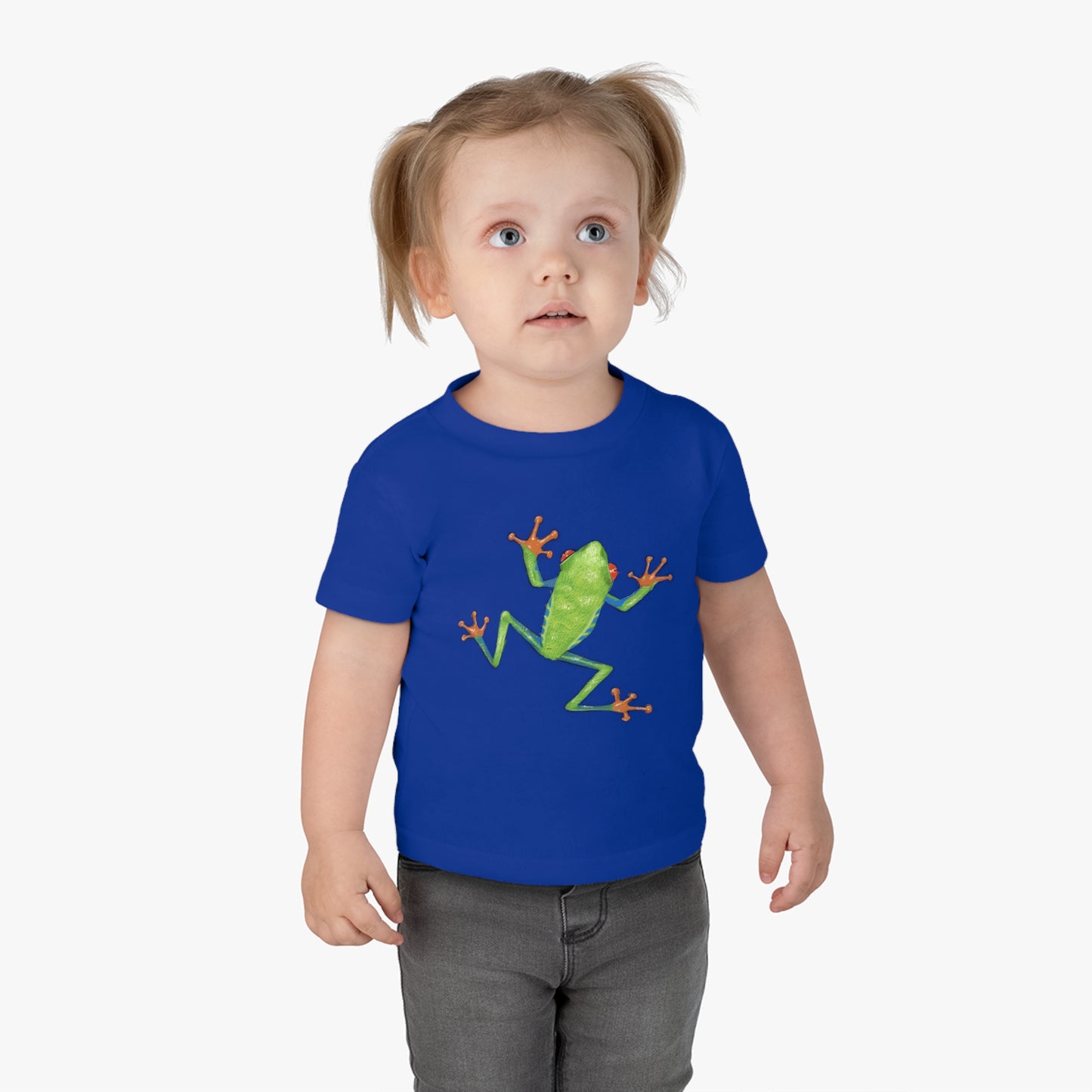Red Eye Tree Frog Infant Cotton Jersey Tee