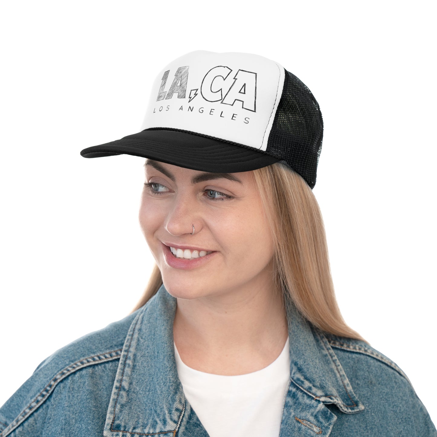 Los Angeles California LA CA Trucker Caps