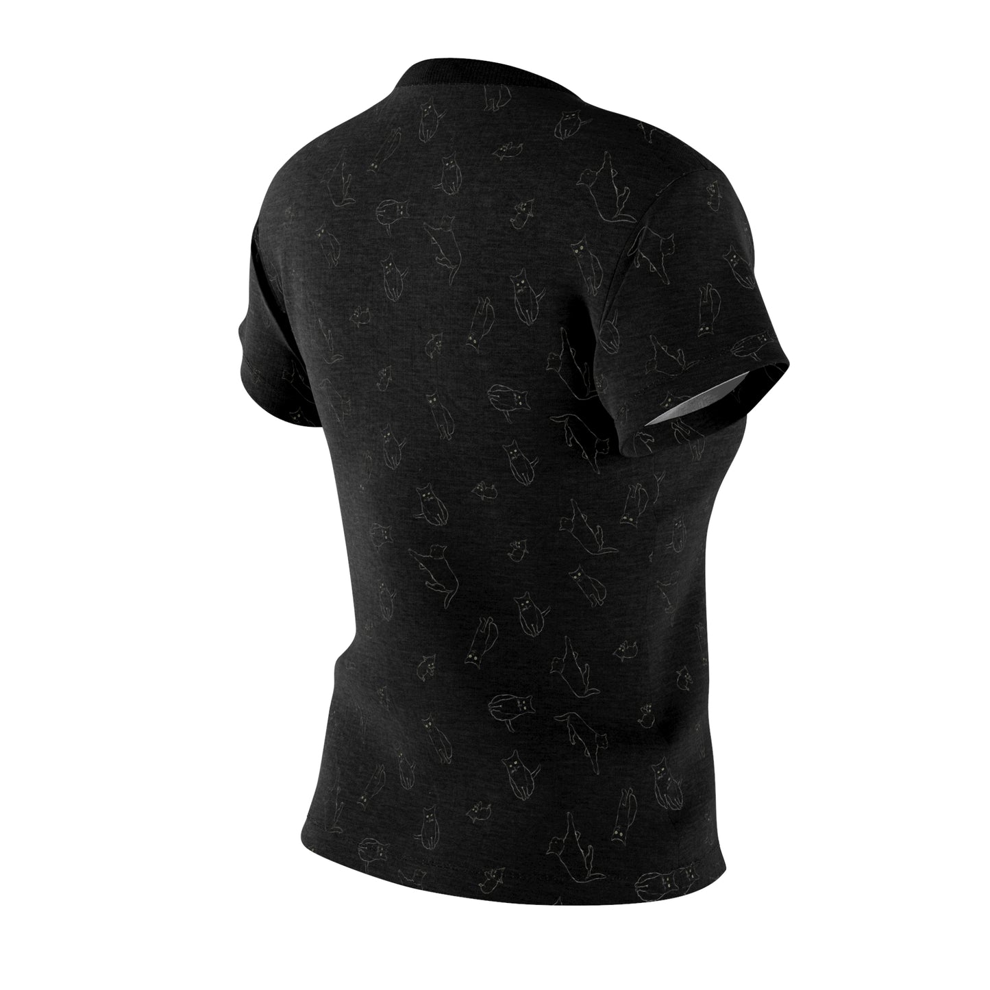 Black Cat Women's Cut & Sew Tee