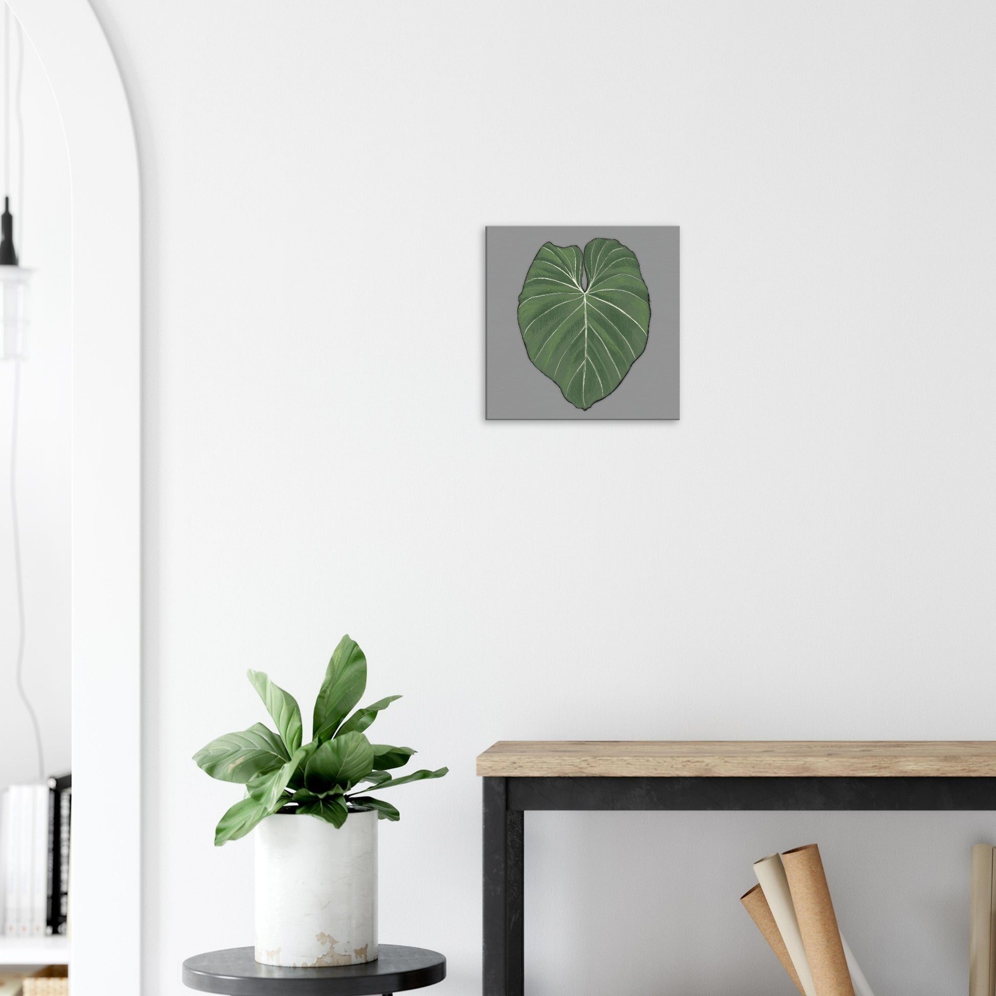 philodendron decor Philodendron Gloriosum Wall Decor Gardening Indoor Plant Lover House P – Los Angeles Mercantile