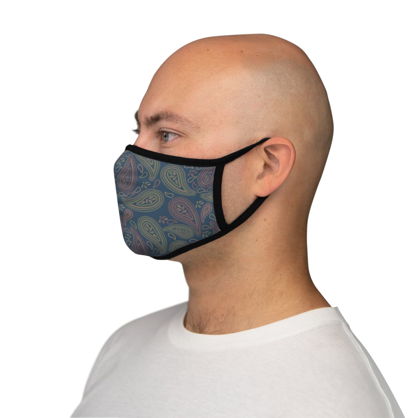 Paisley Face Mask Gardening House Plant Succulent Fitted Polyester Mask