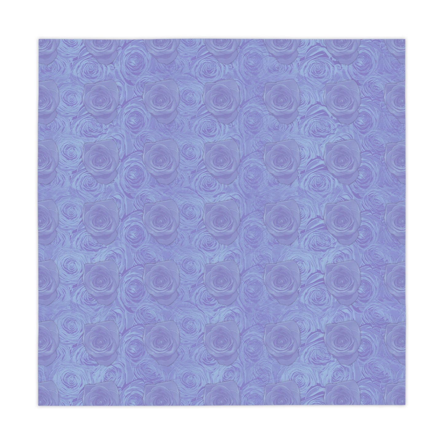 Blue Rose Tablecloth Valentines Day Anniversary Gifts for Her Floral Pattern Lovers Table Cloth