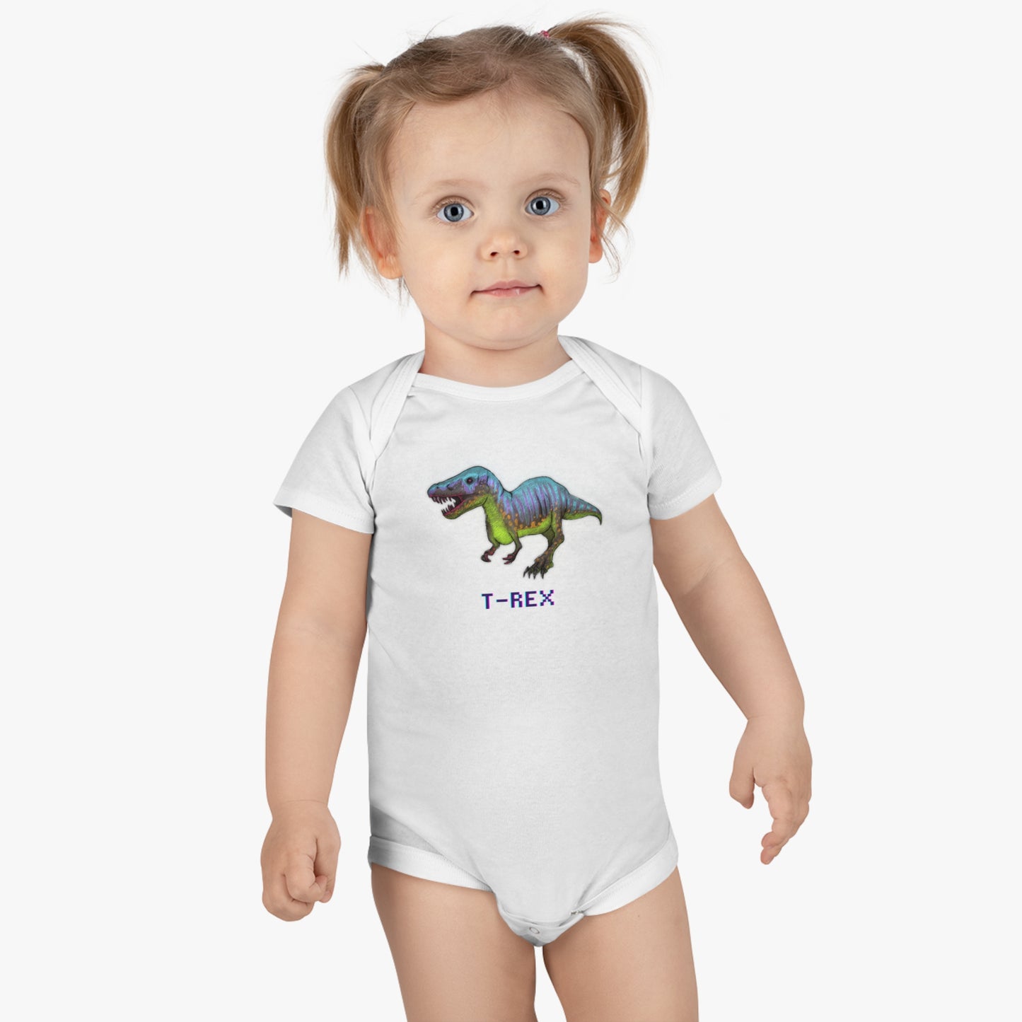 TRex Onesie® Organic Baby Bodysuit