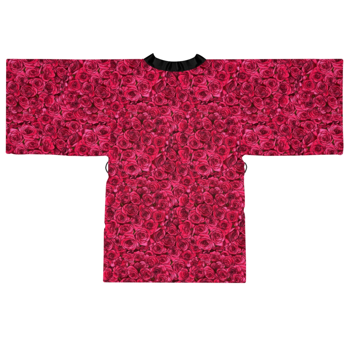 Rose Long Sleeve Kimono Robe (AOP)