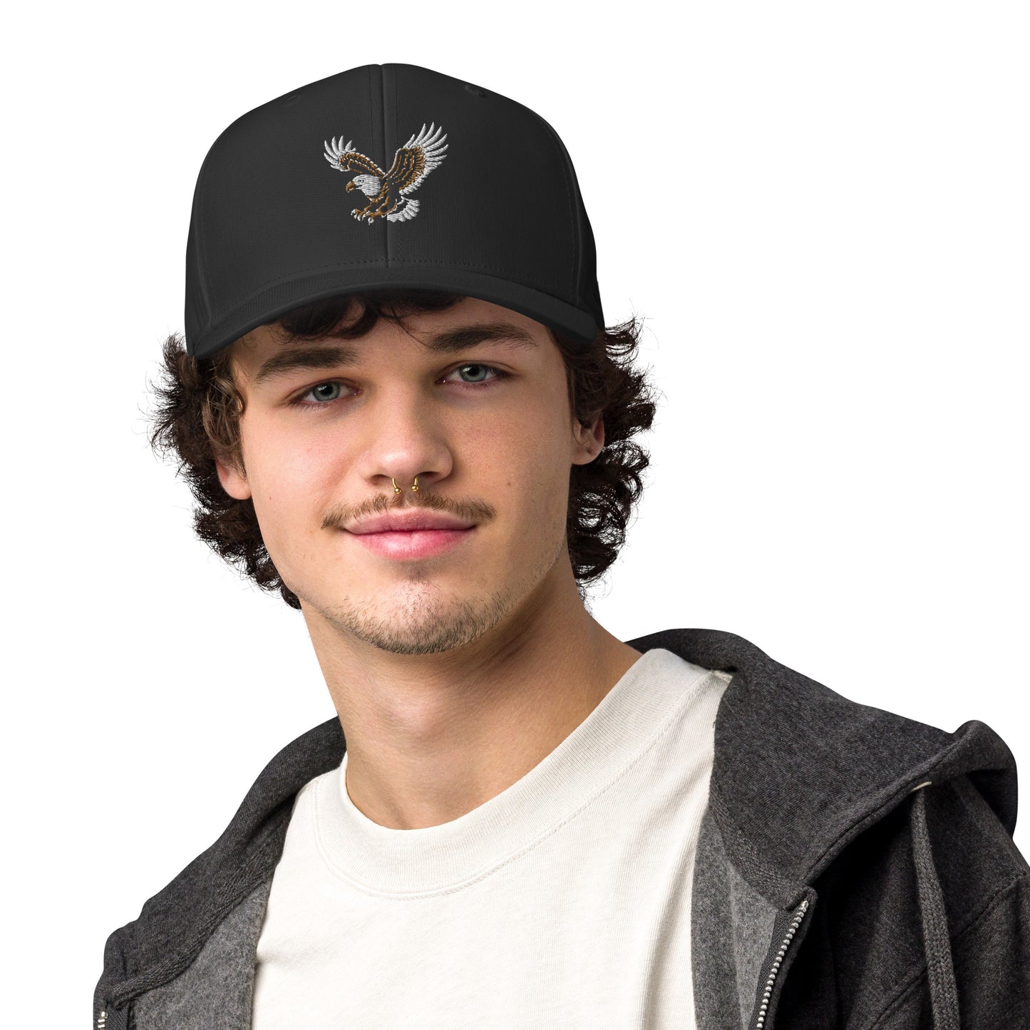 Bald Eagle American Traditional Adidas Performance Cap