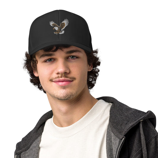 Bald Eagle American Traditional Adidas Performance Cap