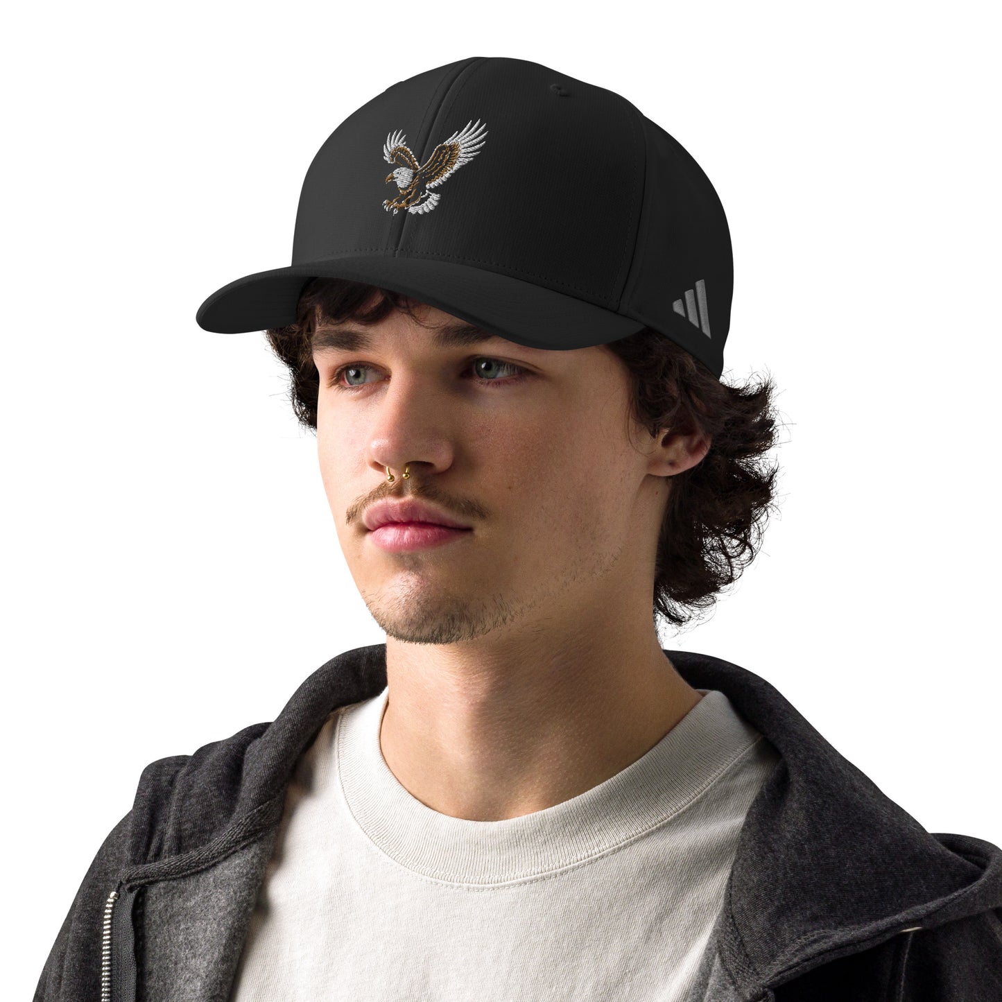 Bald Eagle American Traditional Adidas Performance Cap