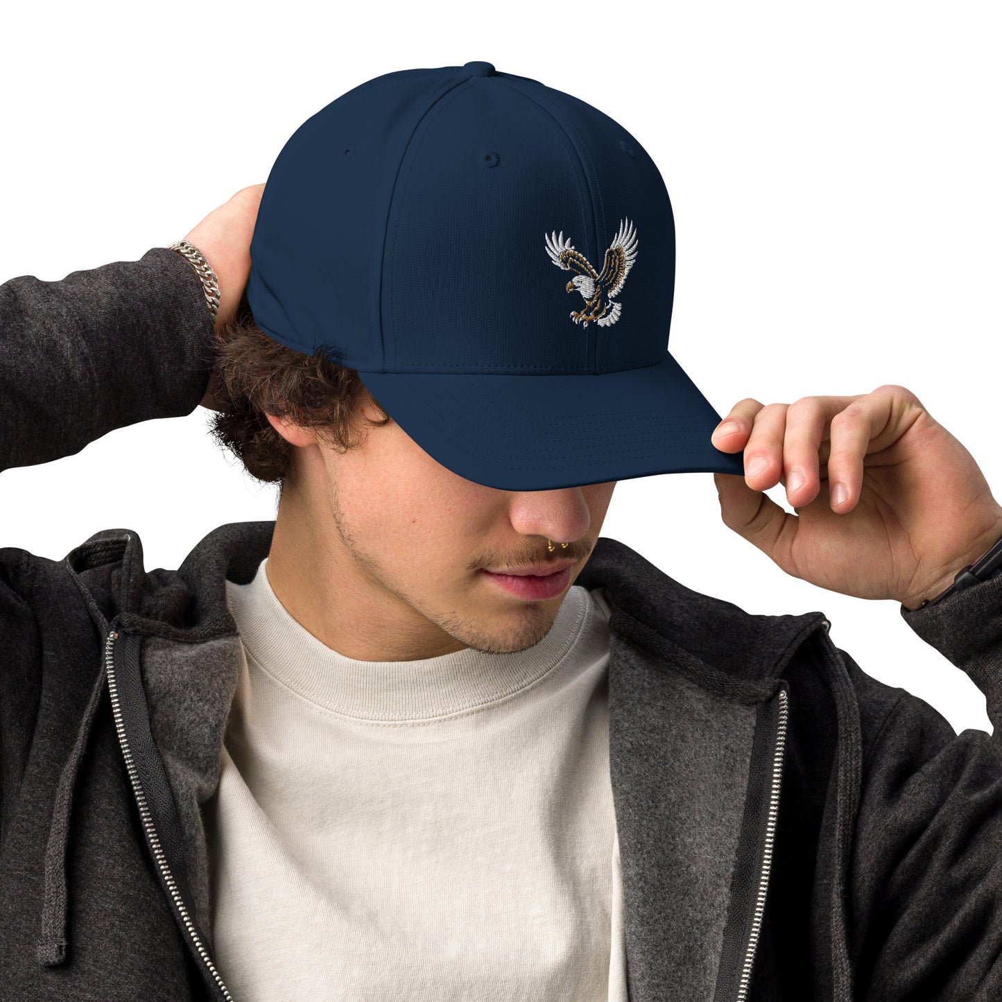 Bald Eagle American Traditional Adidas Performance Cap
