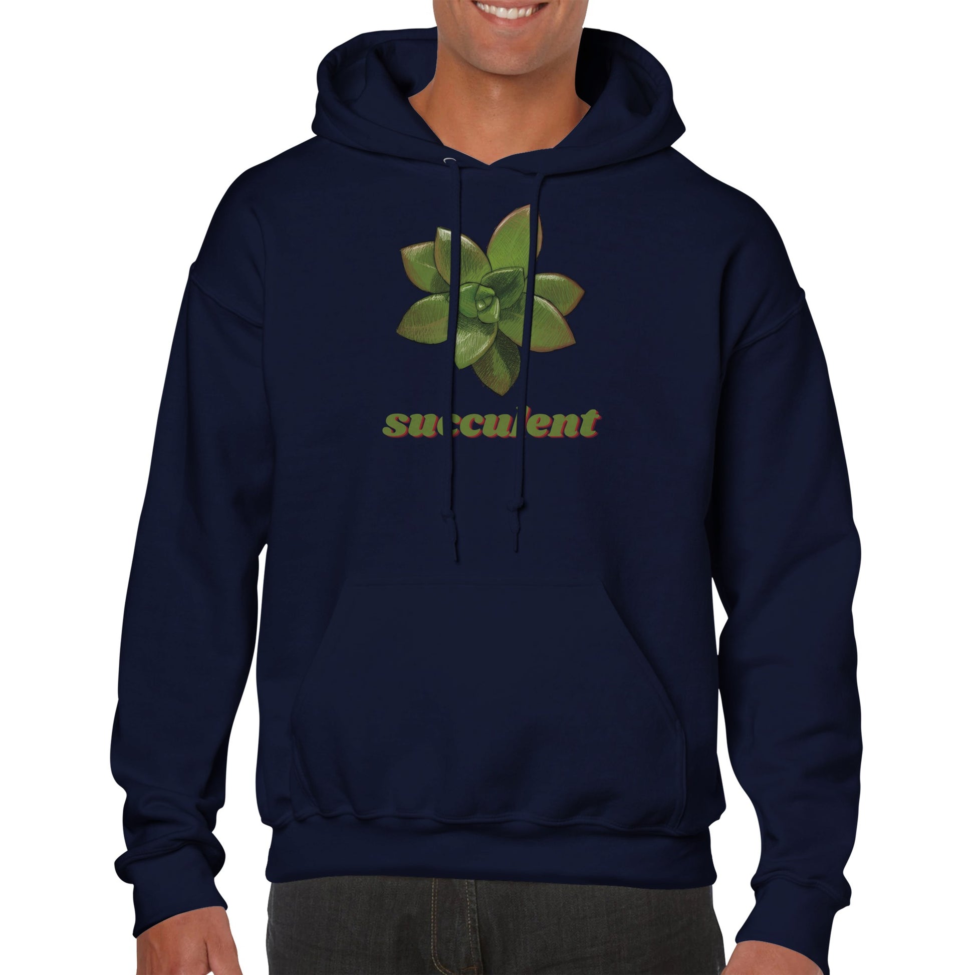 succulent hoodie Succulent Premium Unisex Pullover Hoodie Gardening House Plant Indoor – Los Angeles Mercantile