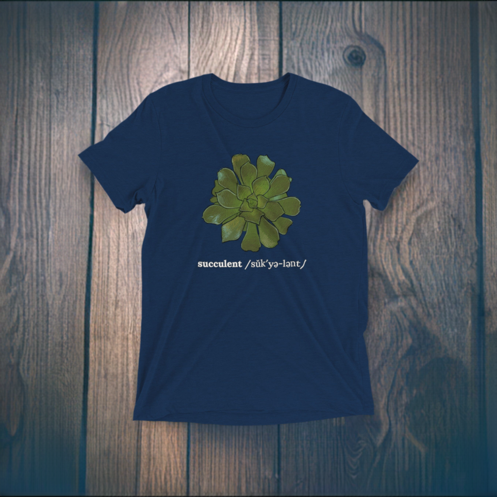Succulent Phonetics - Triblend Unisex Crewneck T-shirt