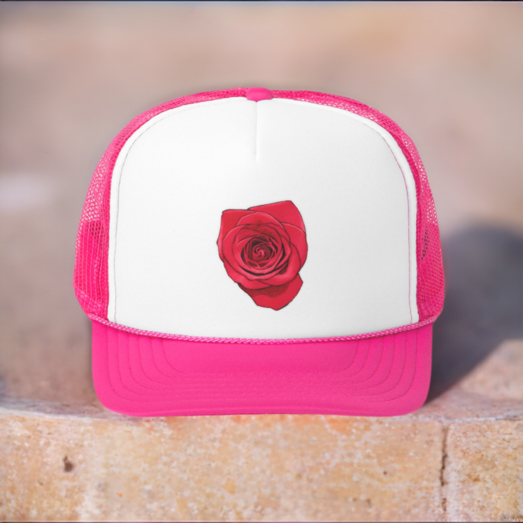 Rose Hat Plant Lover Gift Ideas House Plant Trucker Caps