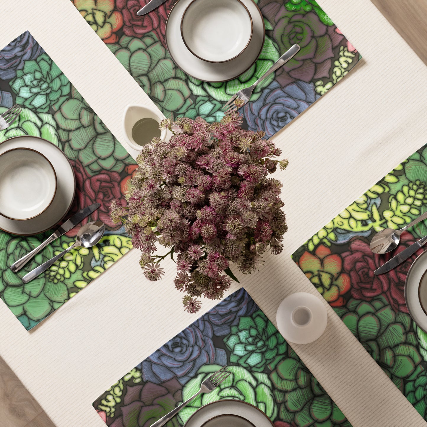 Succulent Placemat Set
