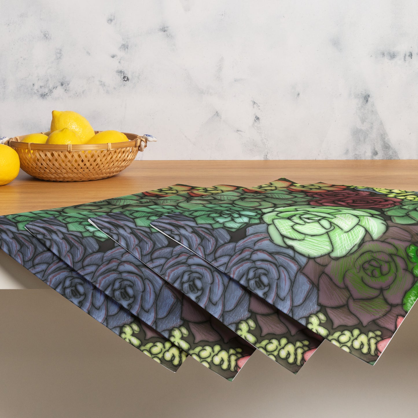 Succulent Placemat Set