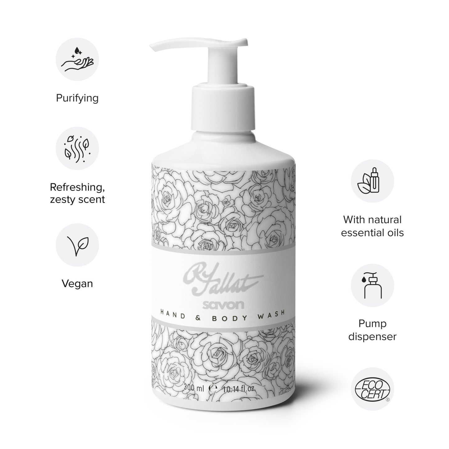 RFallat Private Label Refreshing Hand & Body Wash