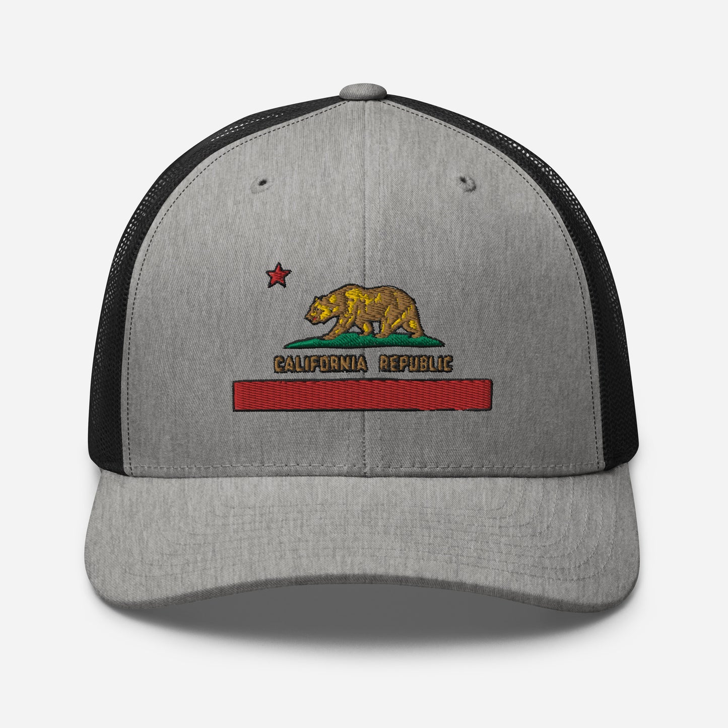 California Republic Flag Trucker Cap