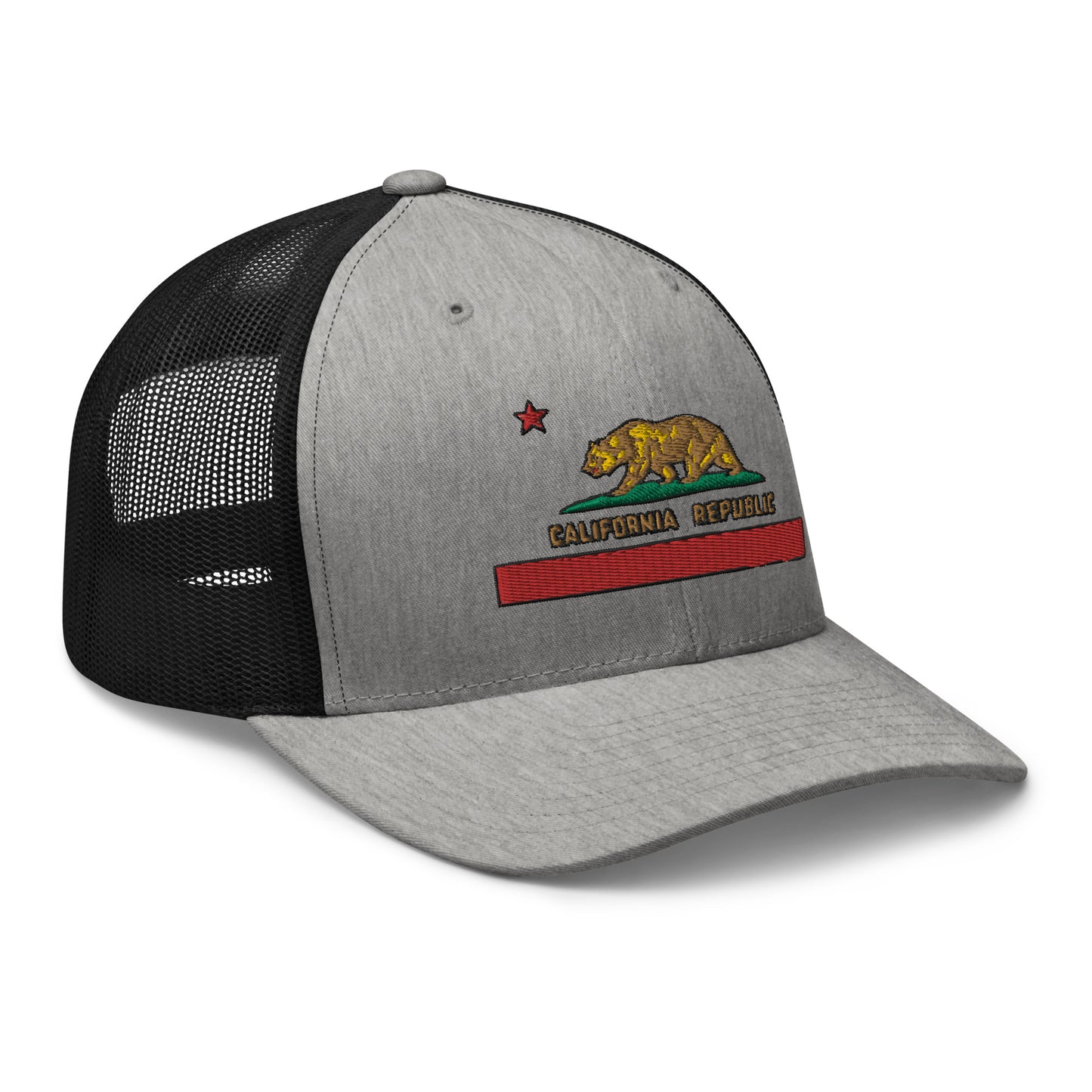 California Republic Flag Trucker Cap