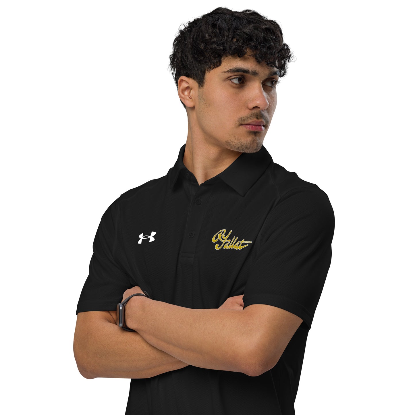RFallat Signature Black & Yellow Under Armour® Men's Polo